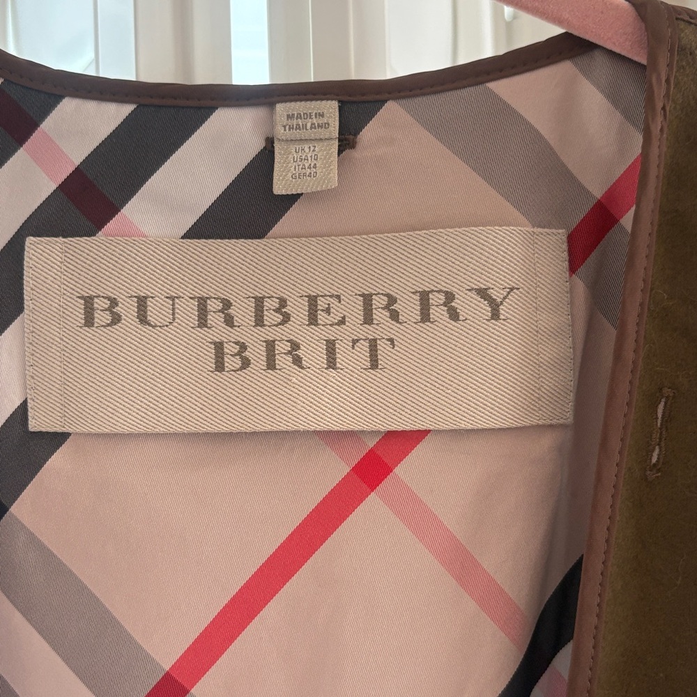 Burberry Brit Check Pattern Vest - Picture 2 of 4